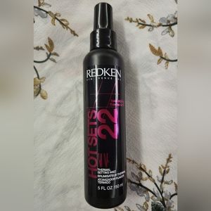 Redken Hot Sets 22 Thermal Setting Hair Mist 5 oz- New ☆Discontinued, Rare, HTF☆